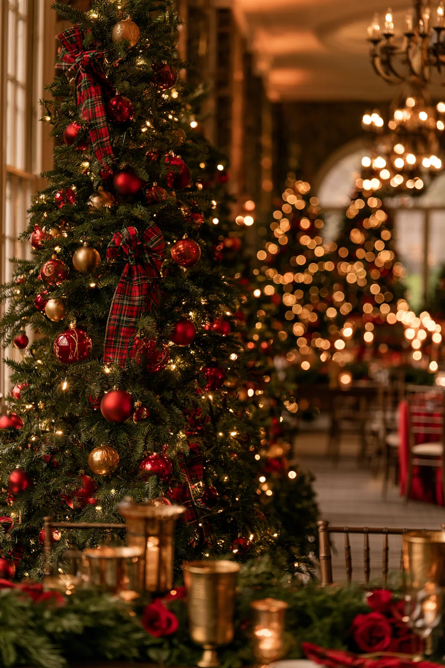 11 traditional evergreen holiday wedding charm 1