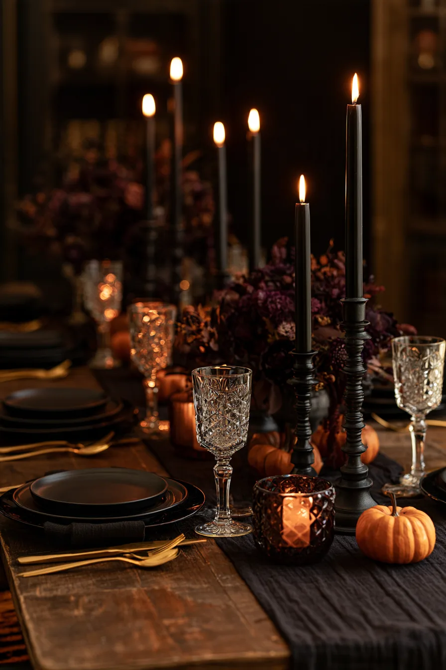 12 enchanting gothic dining tables 1