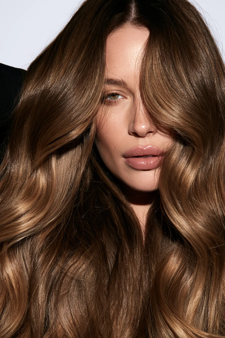 27 Golden Brown Honey Hair Color Ideas for a Gorgeous Glow 12 golden brunette luxury finish 1