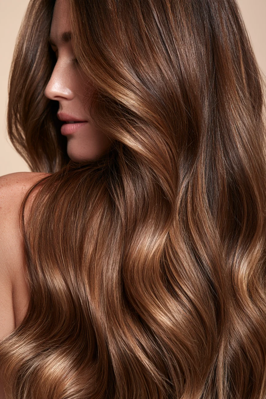 27 Golden Brown Honey Hair Color Ideas for a Gorgeous Glow 13 dreamy honey balayage glow 1