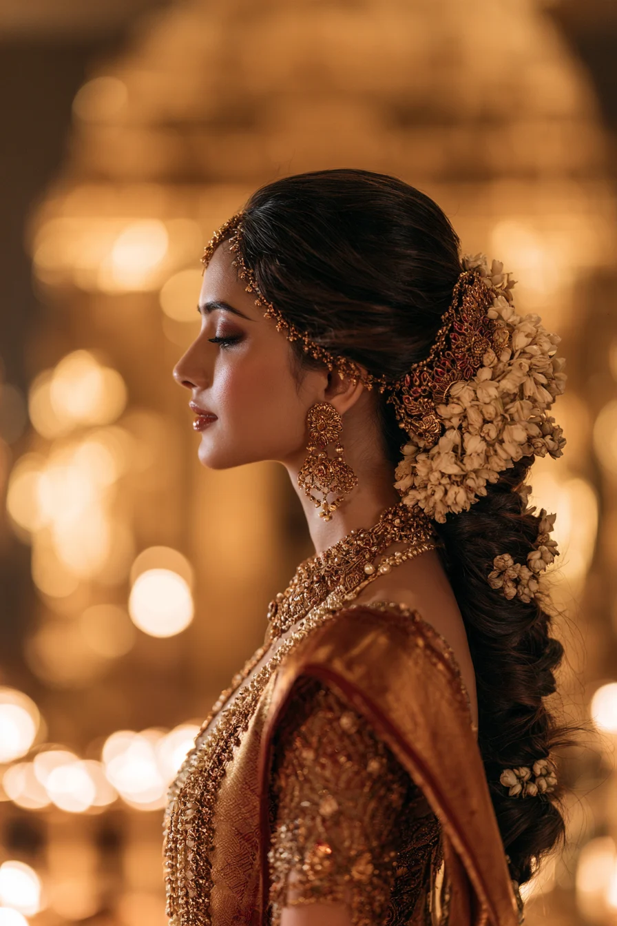 14 timeless temple jewelry hairstyles 1
