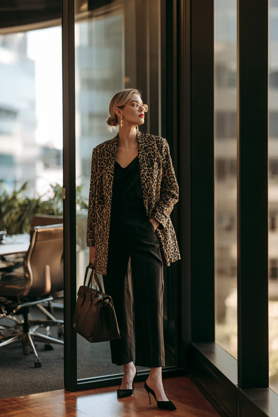 15 chic tailored leopard blazers 1