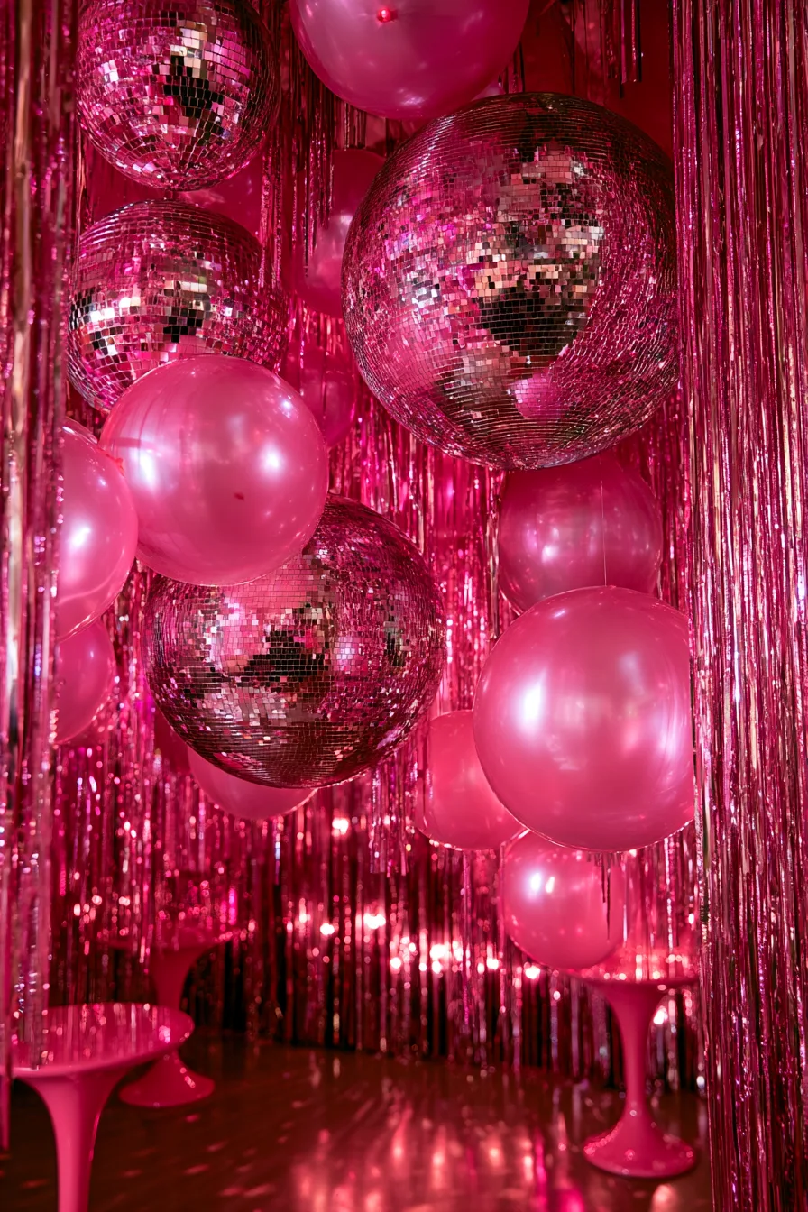 15 retro pink disco night 1