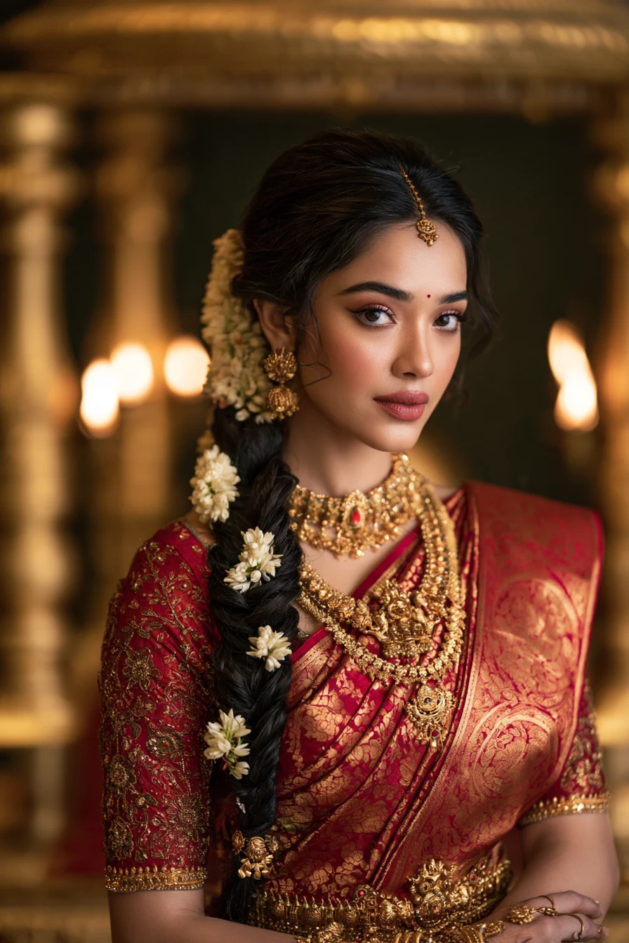 16 regal telugu wedding braid 1
