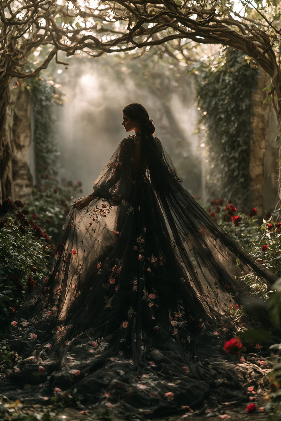 17 dark fairytale wedding magic 1