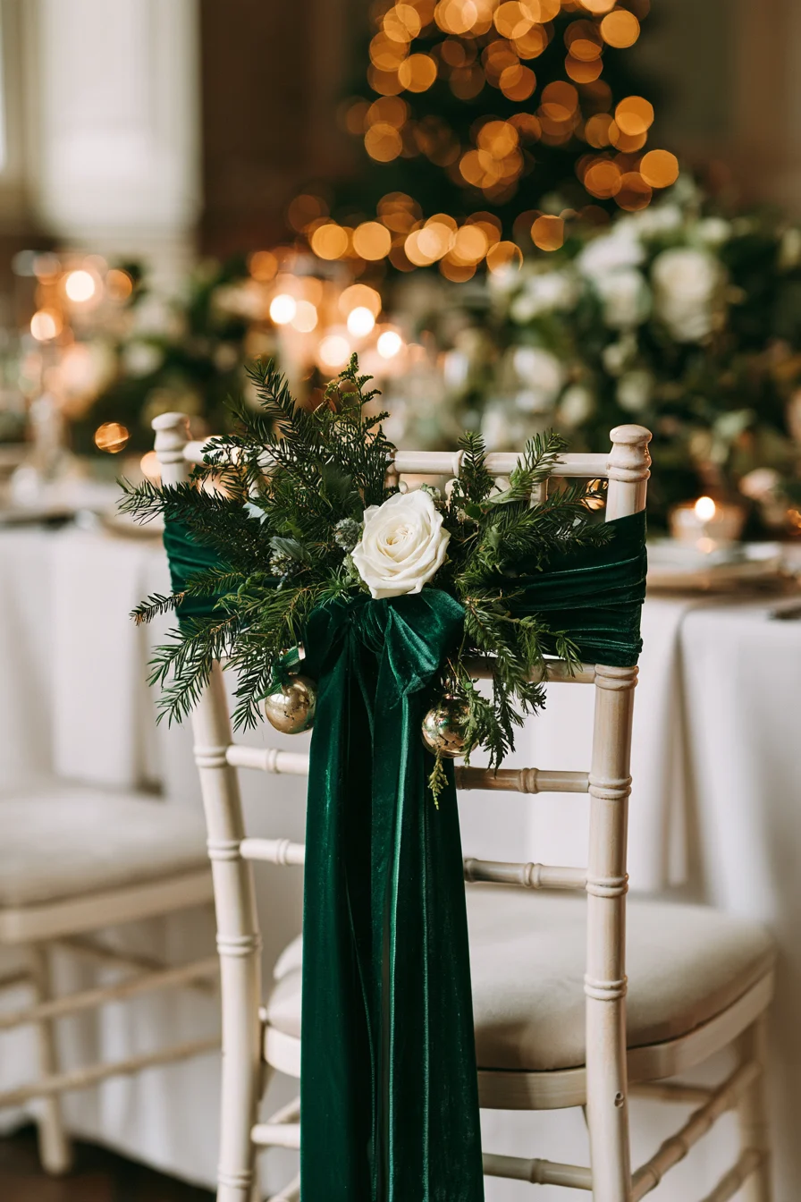 17 festive wedding chair decoration ideas 1