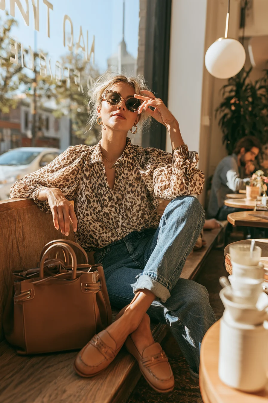 17 minimal leopard print outfits 1