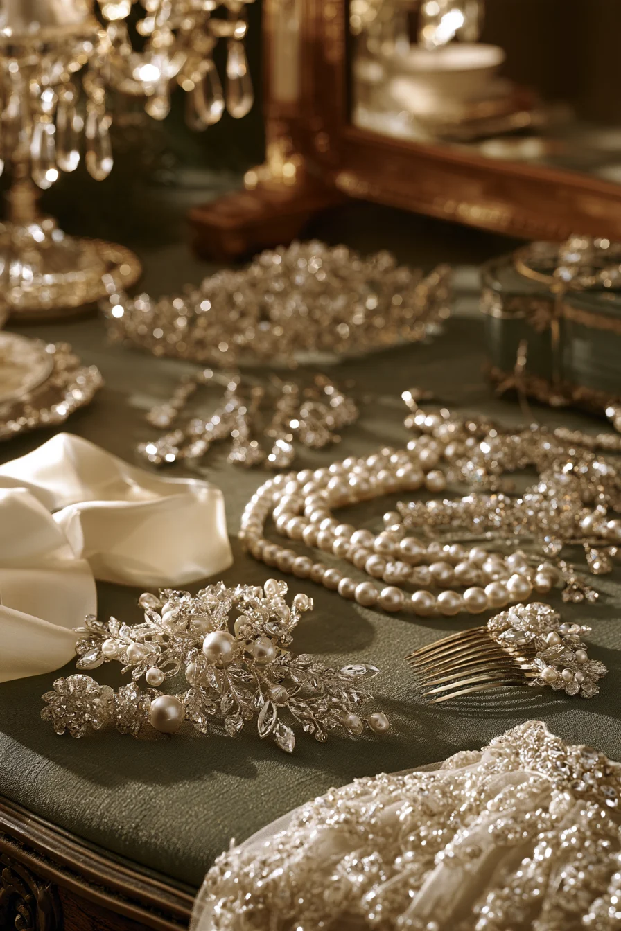 17 romantic winter bridal accessories 1