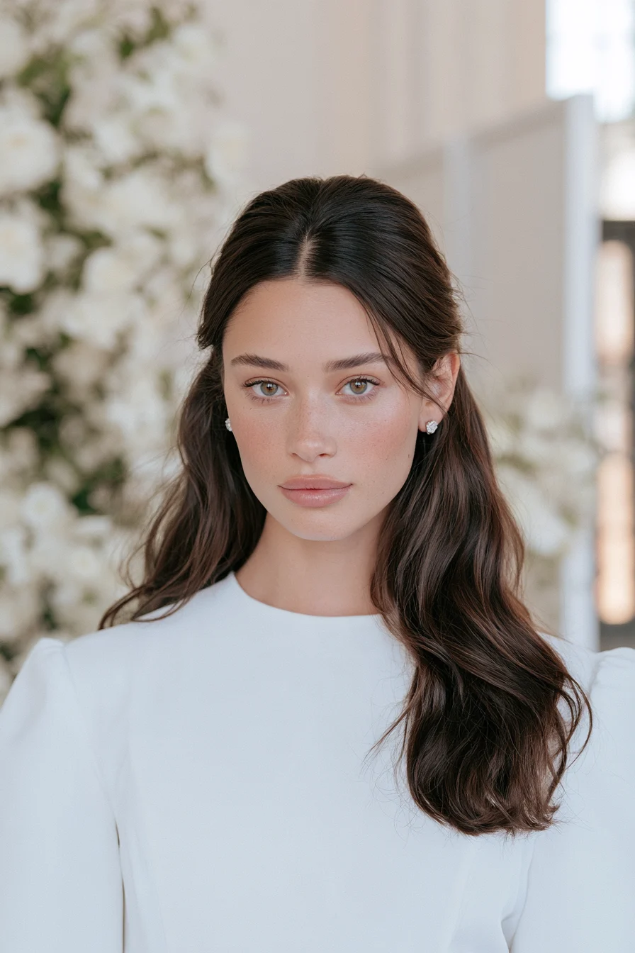 17 sleek minimalist bridal waves 1