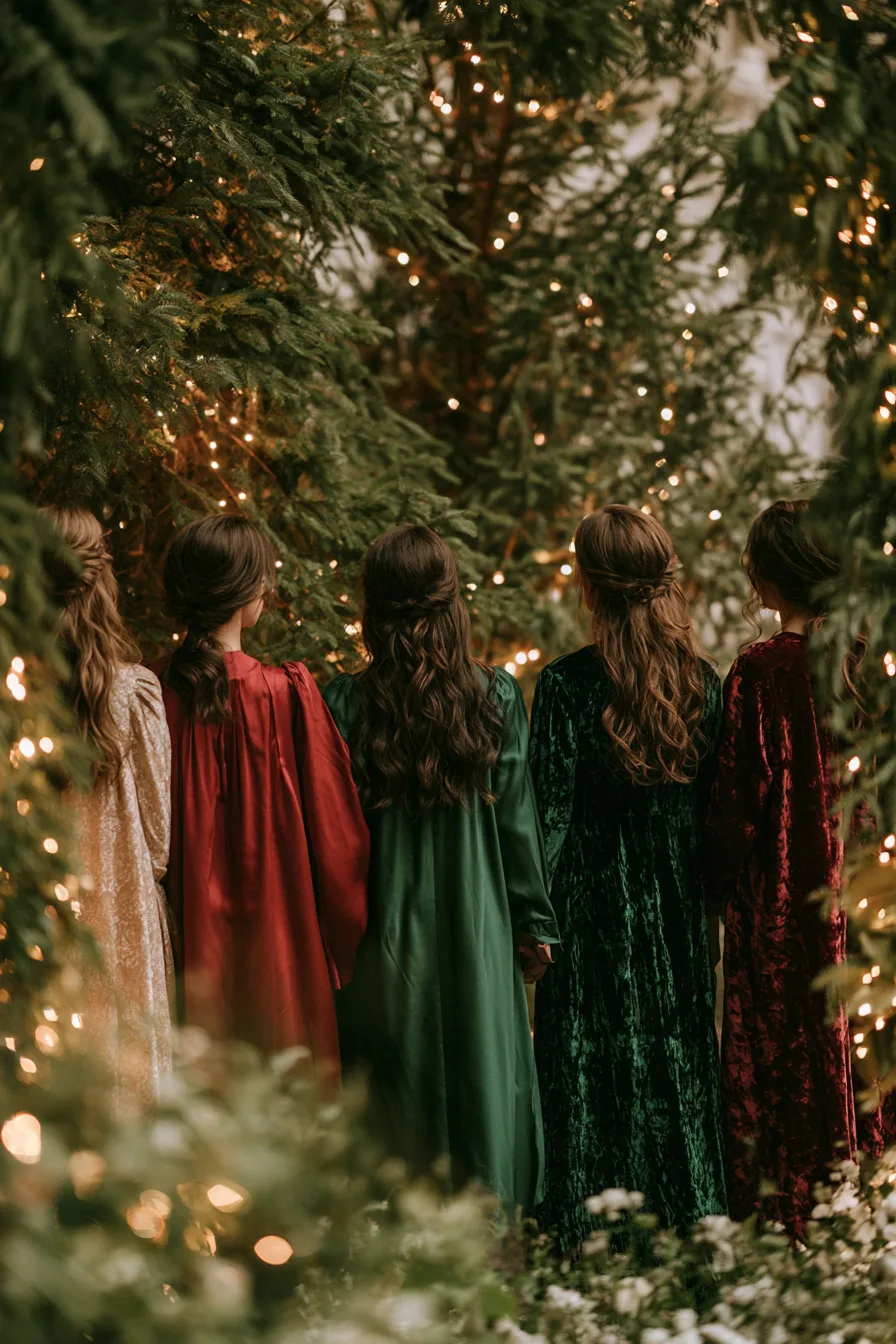 18 festive christmas bridesmaid dresses 1