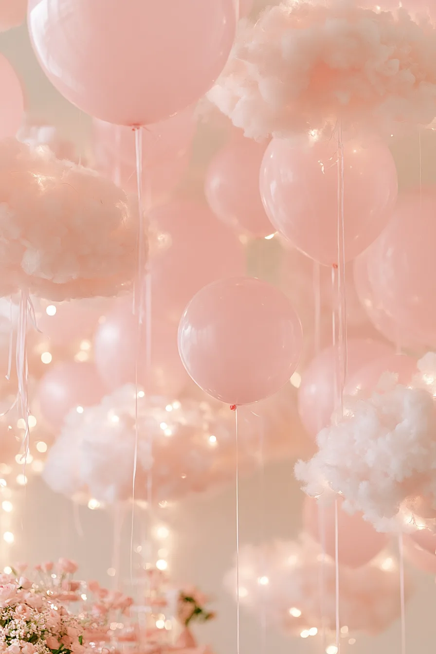 18 pastel pink cloud display 1