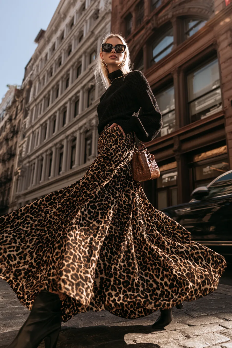 18 statement leopard print styling 1