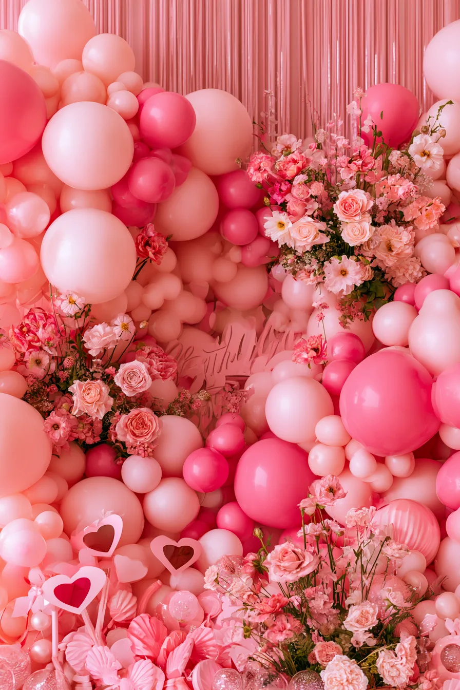 19 beautiful pink photo backdrop 1