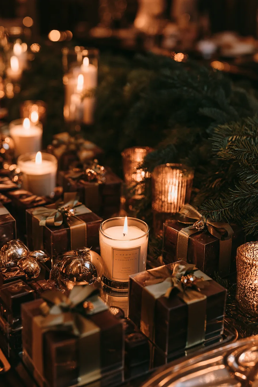 19 cozy holiday wedding favors 1