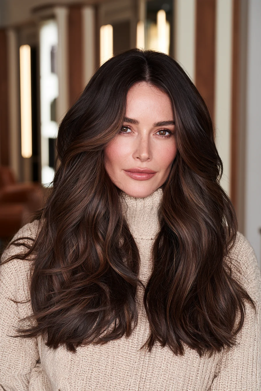 20 hazelnut brunette balayage glow 1
