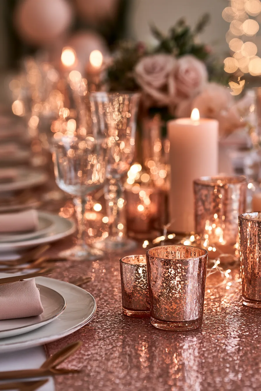 21 glamorous pink glitter styling 1