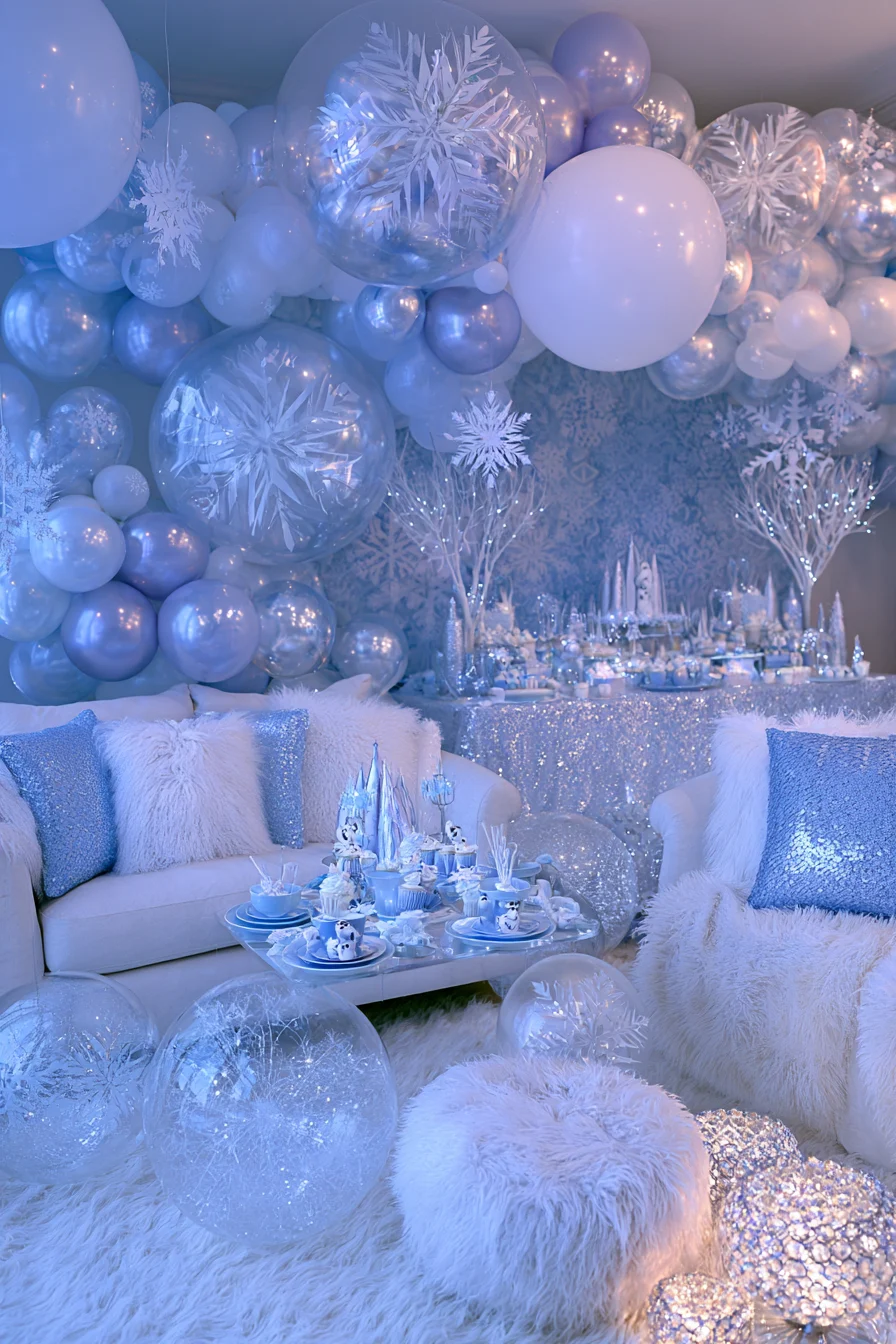 21 sparkling frozen birthday wonderland 1
