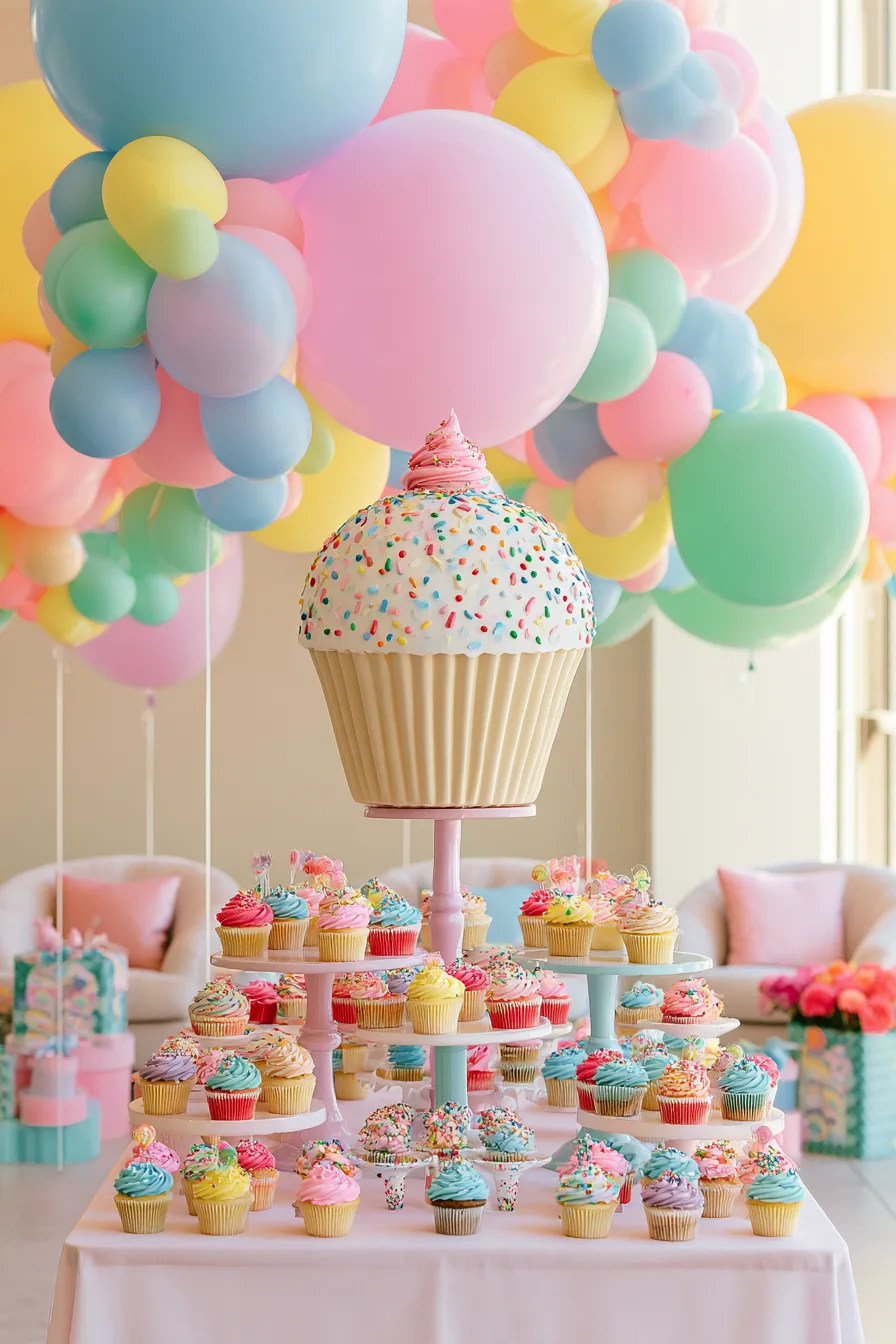 22 delightful cupcake party paradise 1