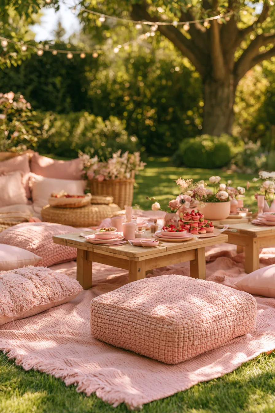 22 dreamy pink picnic party 1