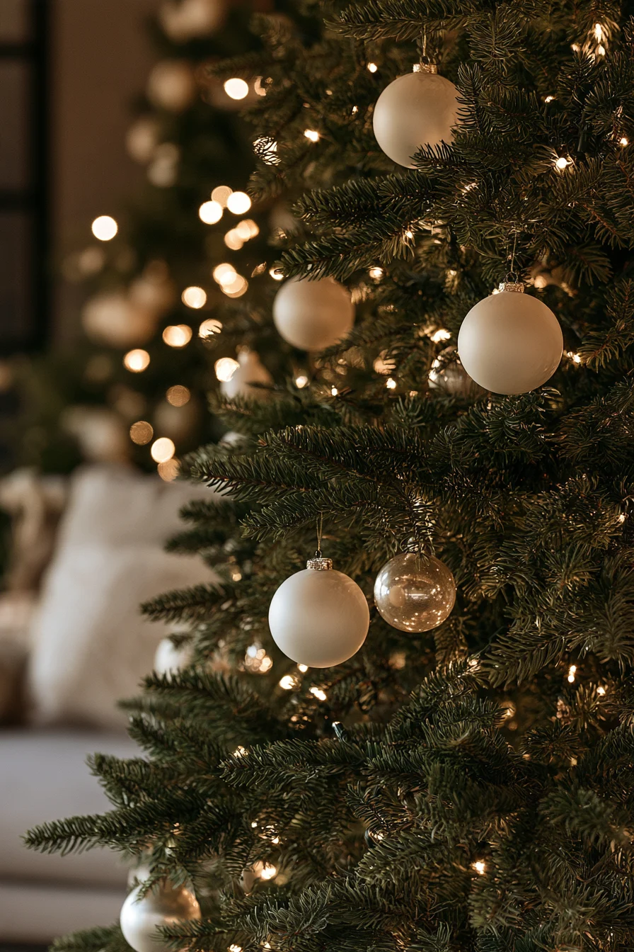 22 sleek modern christmas wedding tree ideas 1