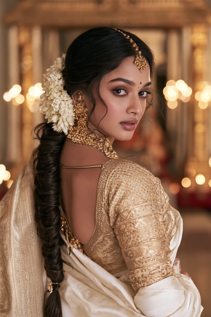 22 sophisticated classic braided hairstyle 1