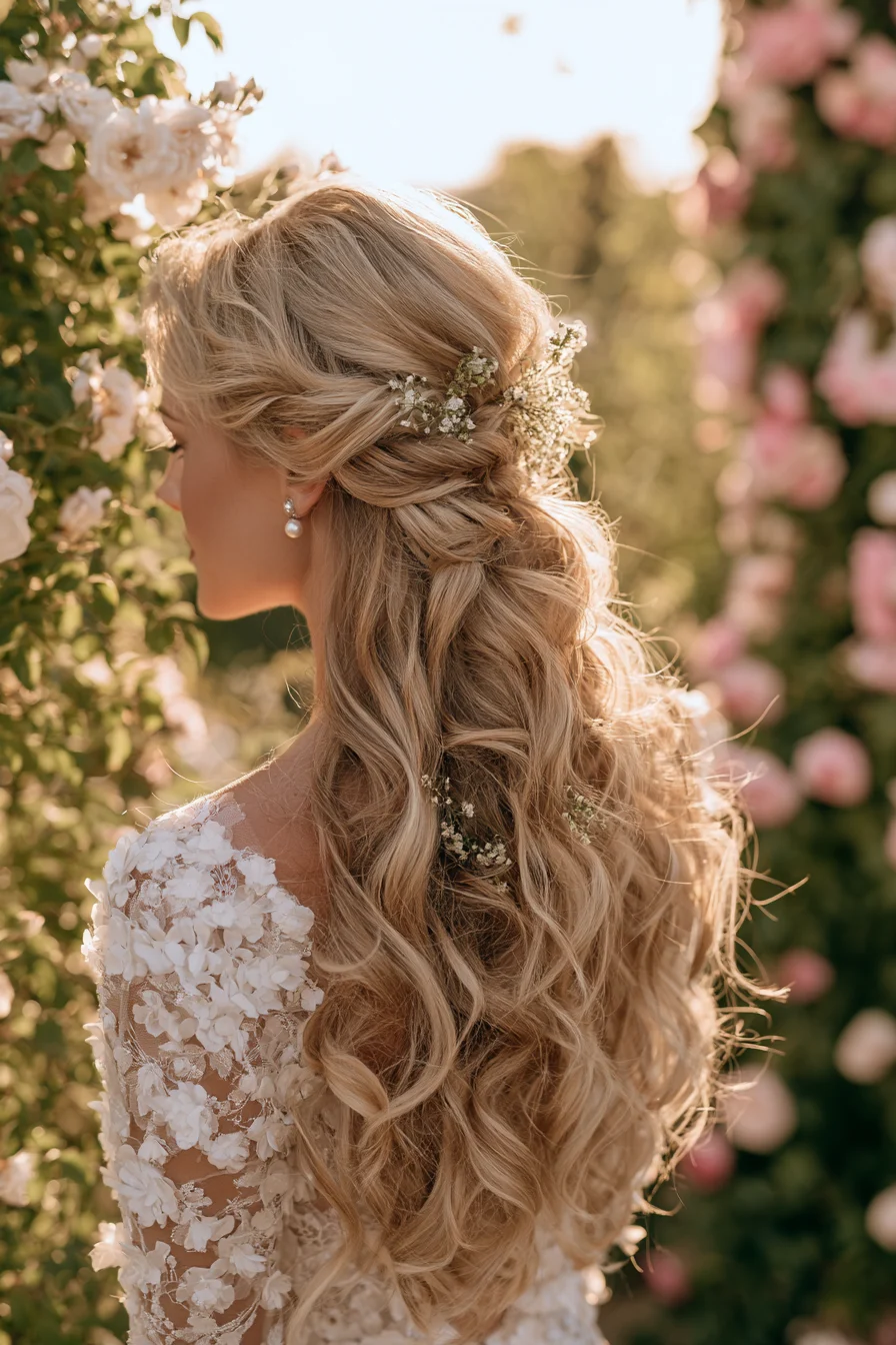 22 summer garden bridal romance 1