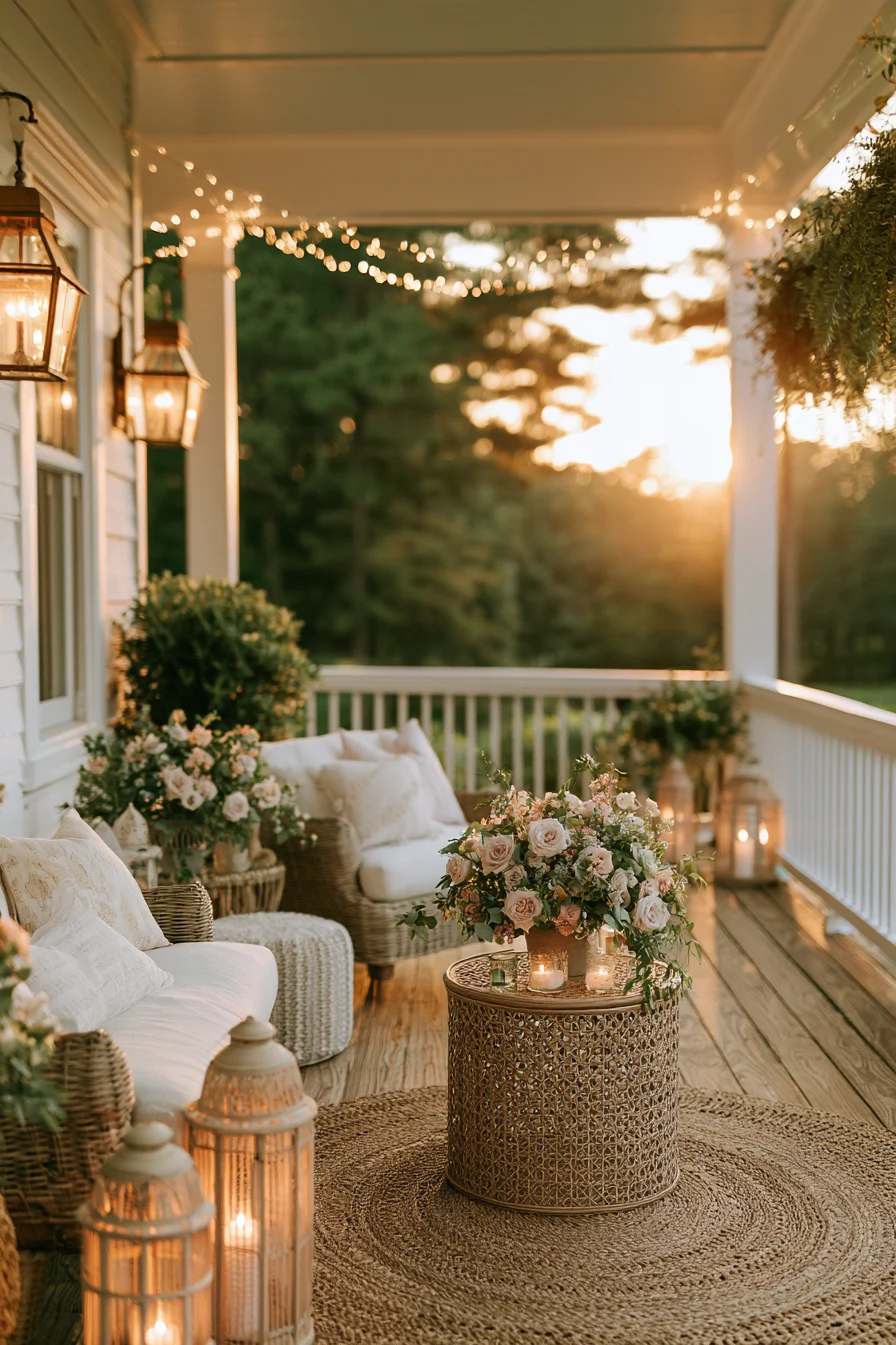 25 dreamy wedding porch ideas 1