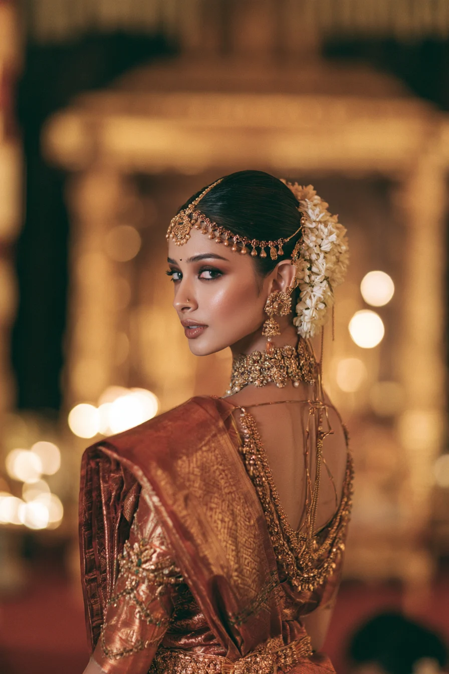25 romantic mogra gajra hairstyle 1