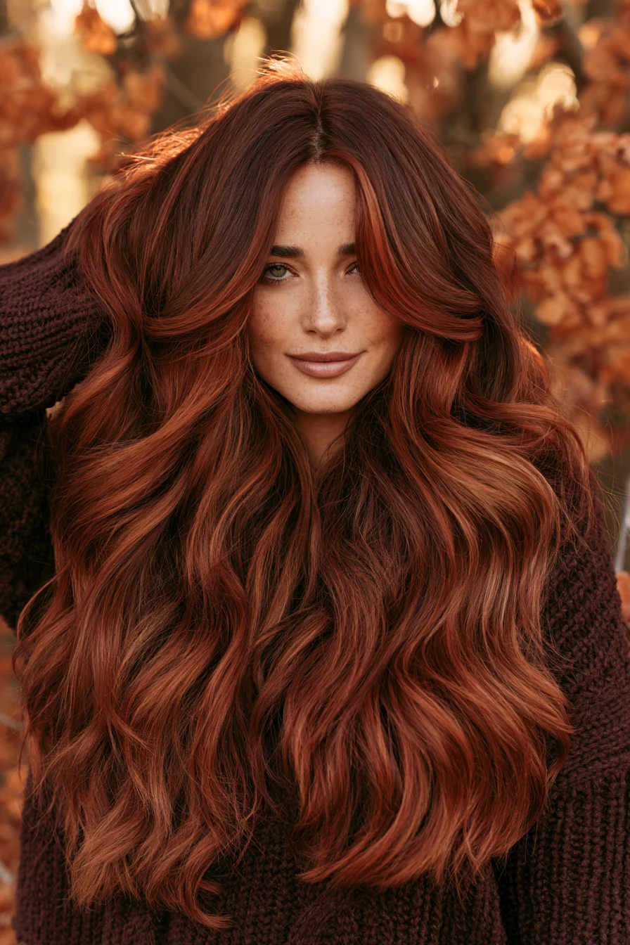 26 auburn copper balayage dreams 1