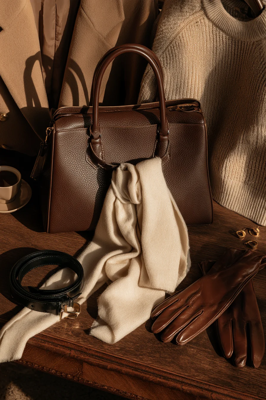 27 Winter Office Outfits for Women That Look Chic and Professional 27 elegant accessories for winter workwear 1