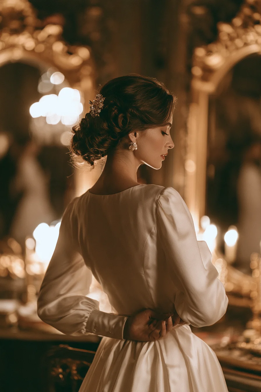 27 glamorous vintage bridal hairstyles 1