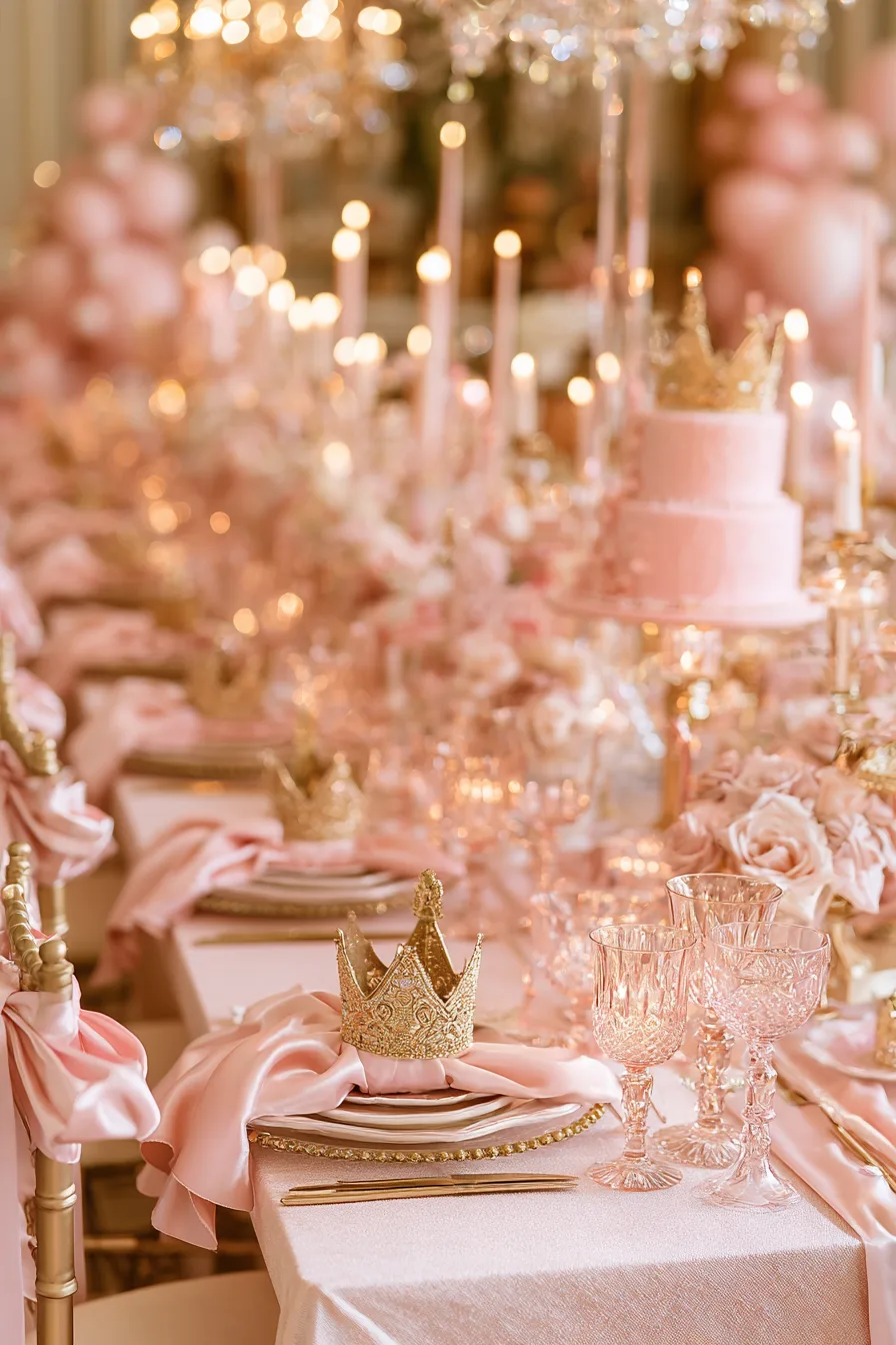 27 royal pink princess table 1
