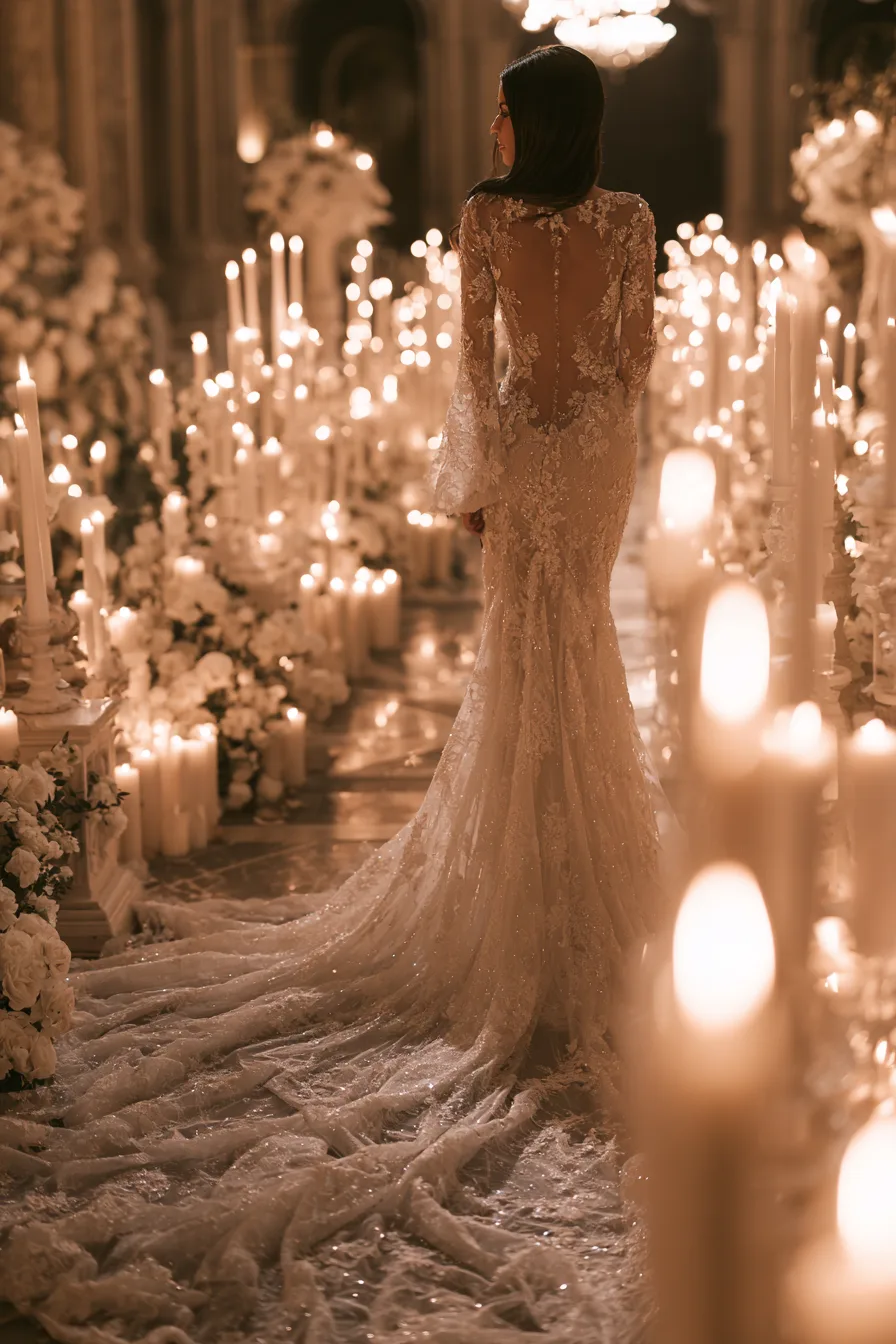 3 dreamy backless wedding dress inspiration 1