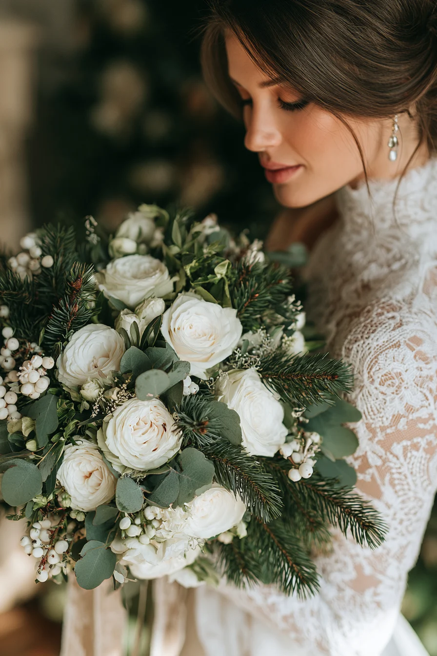 3 elegant winter wedding flowers 1