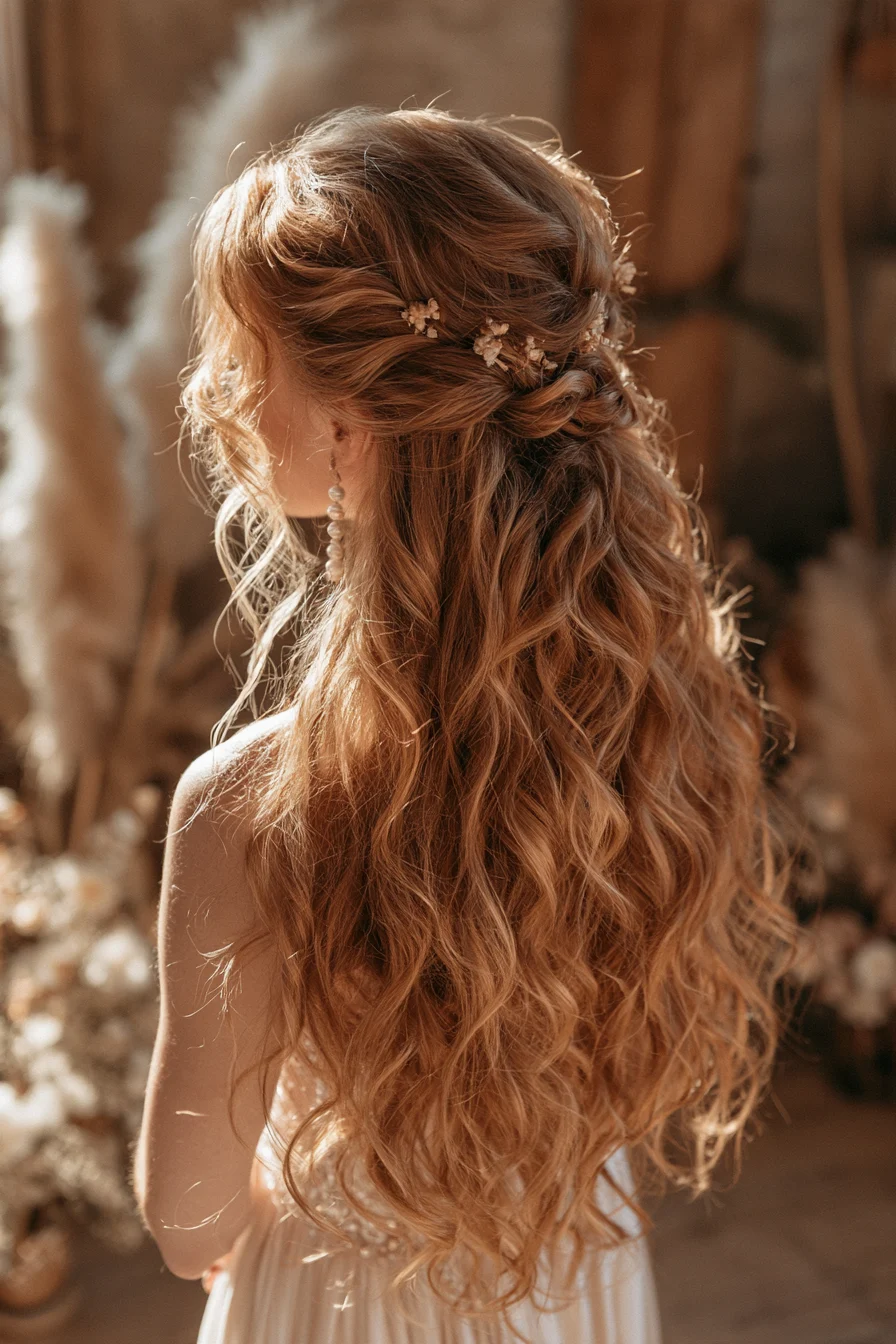 4 effortless bohemian bridal waves 1