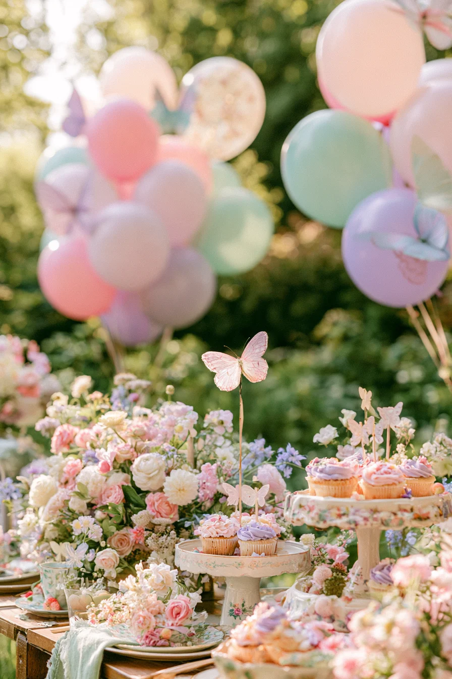 4 enchanting garden birthday celebration 1