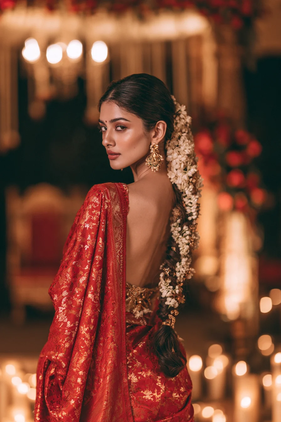 4 romantic gajra wedding braid 1