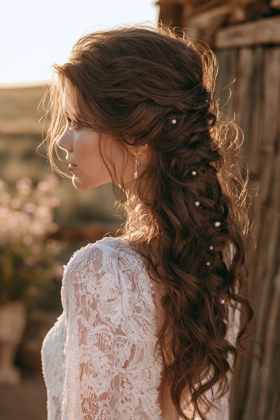 5 romantic braided wedding texture 1