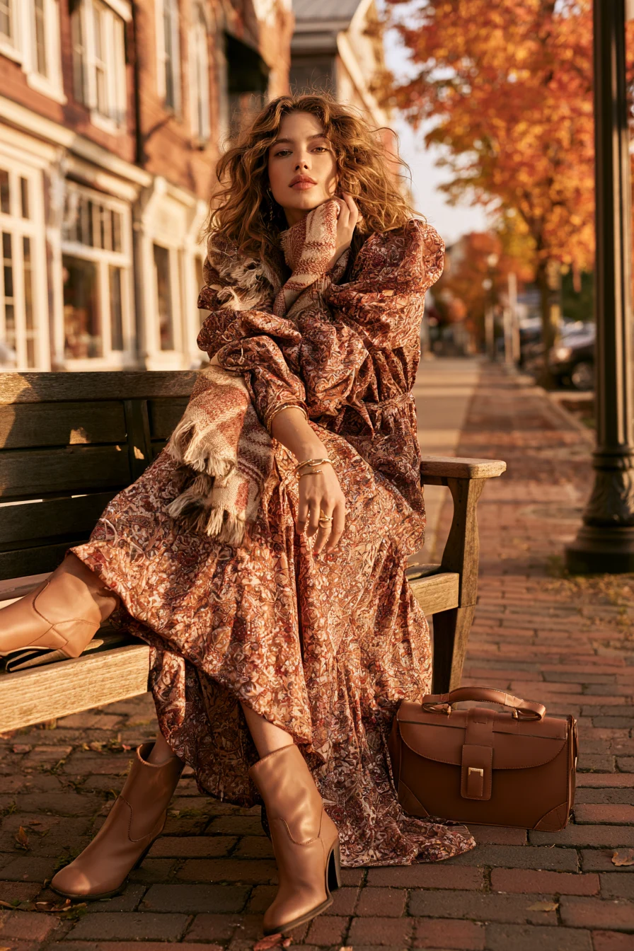 6 beautiful boots with dresses 1