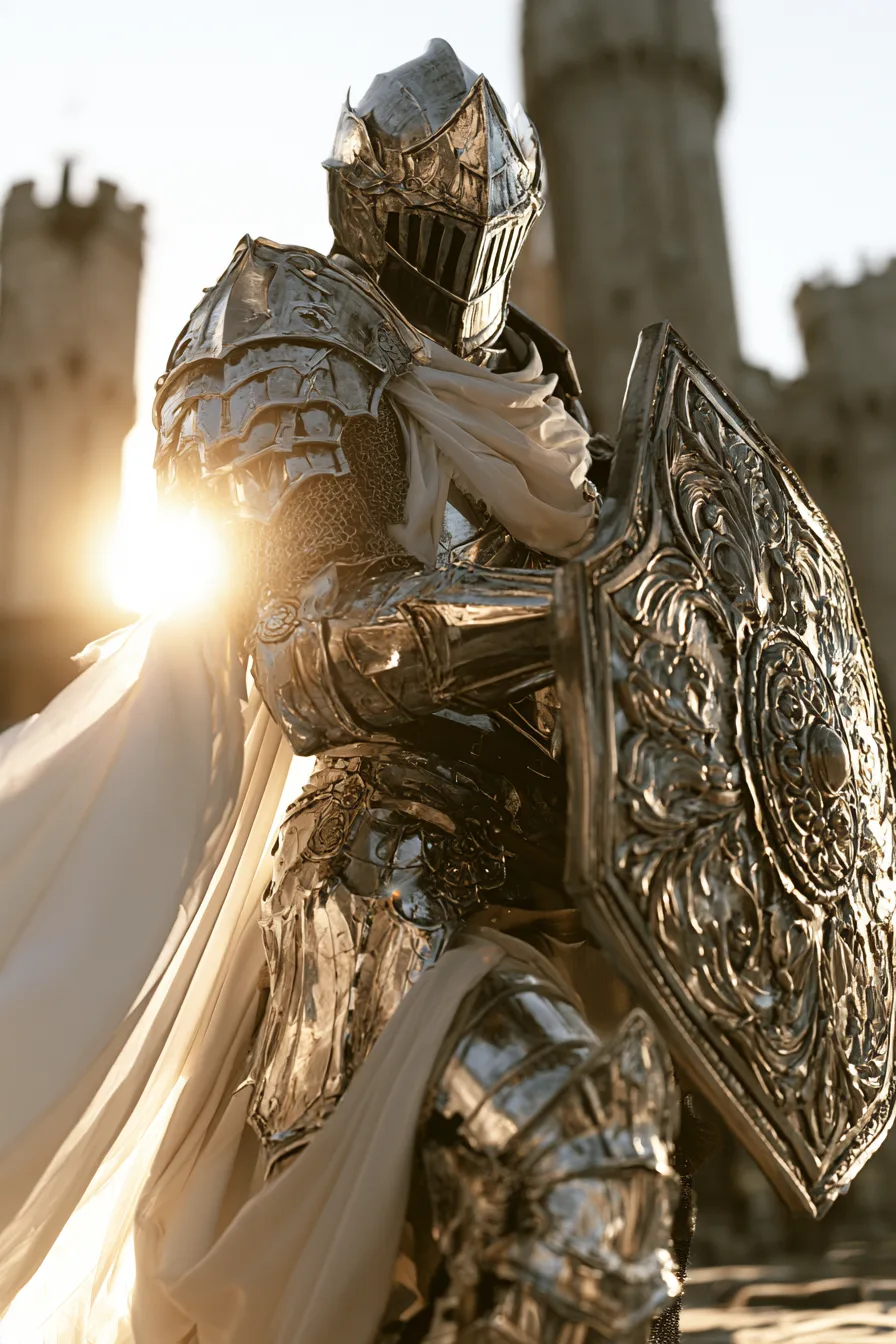 6 brilliant silver knight costume styles 1