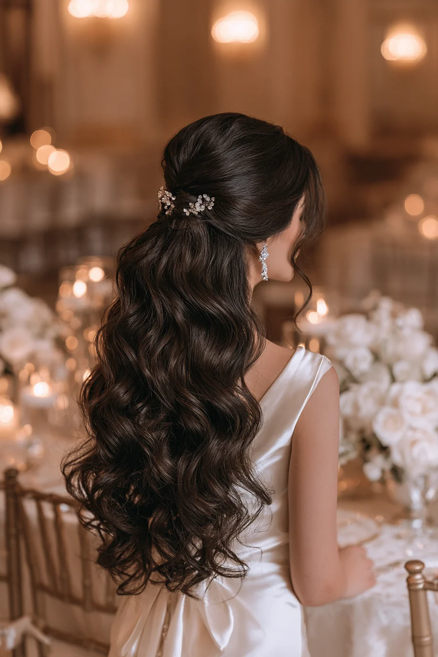 6 luxurious curl bridal glamour 1