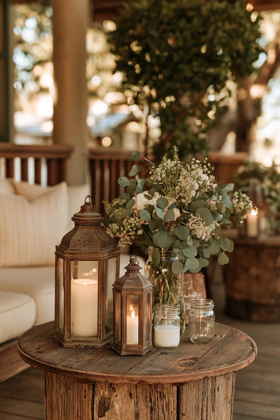 7 country inspired porch wedding 1