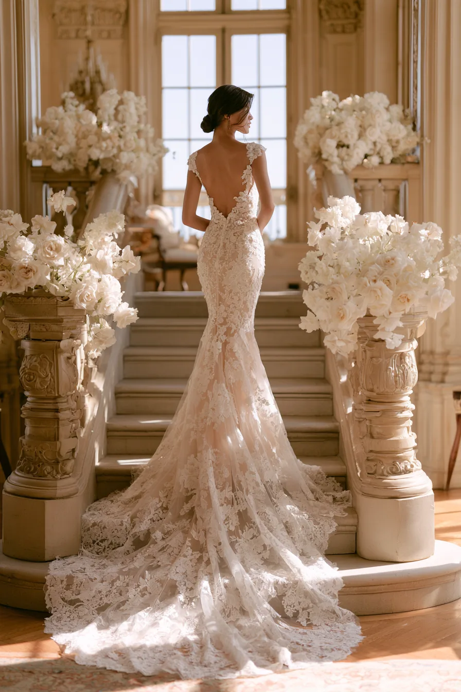 7 delicate bridal back design inspiration 1