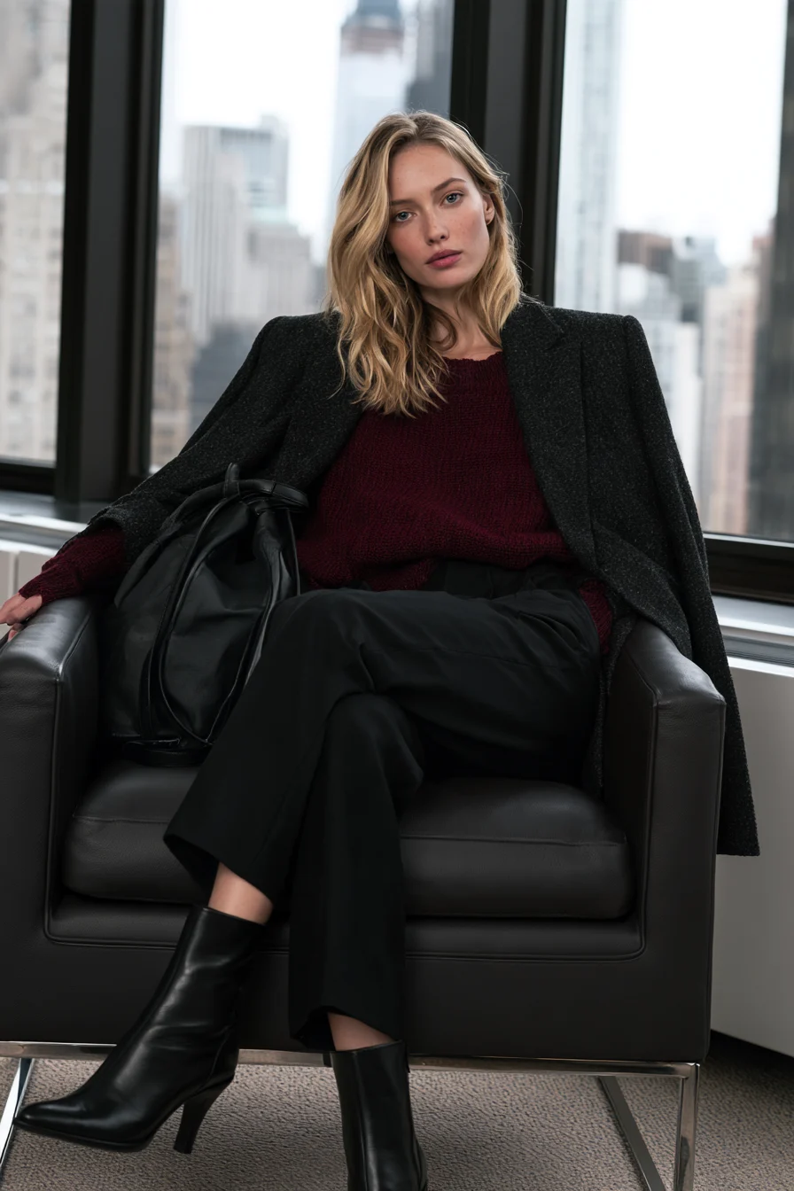 27 Winter Office Outfits for Women That Look Chic and Professional 7 fresh modern looks for office 1