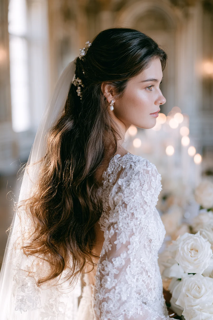 7 graceful veil wedding beauty 1