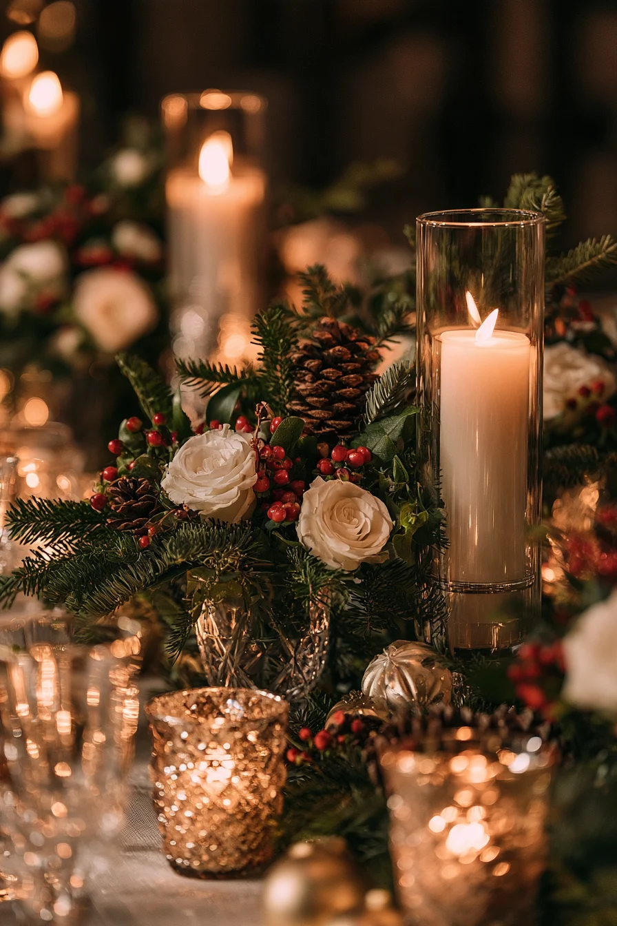 8 charming christmas table decorations 1