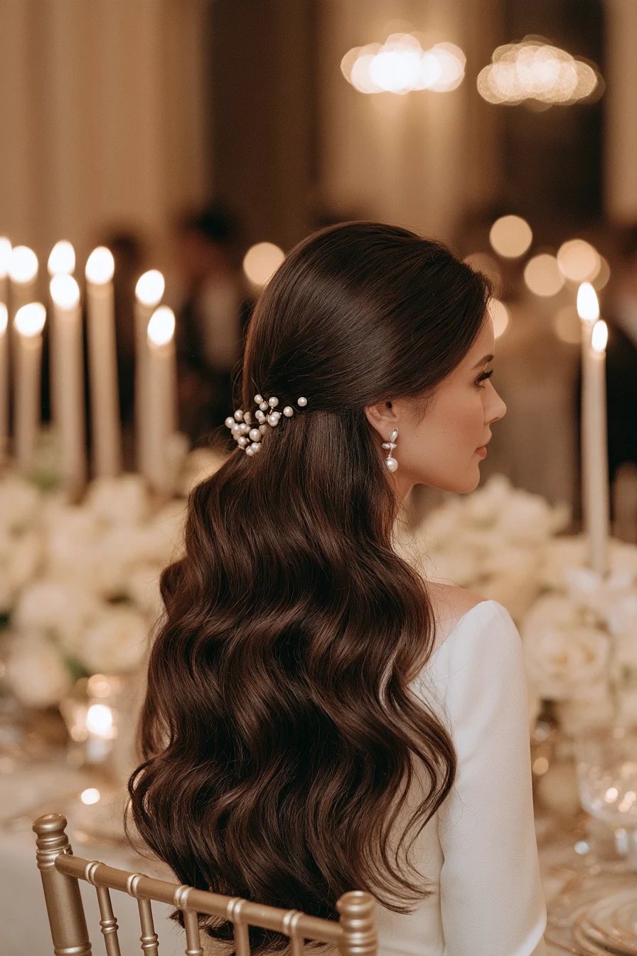 8 pearl adorned bridal waves 1