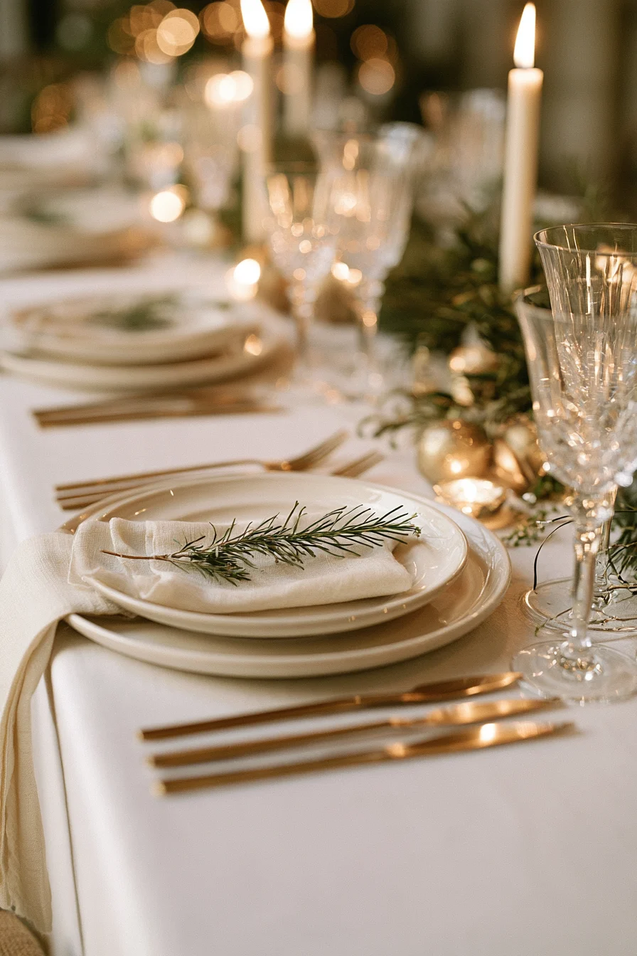 9 beautiful festive wedding table settings 1