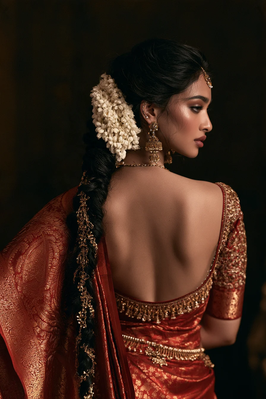 9 stunning long bridal braids 1